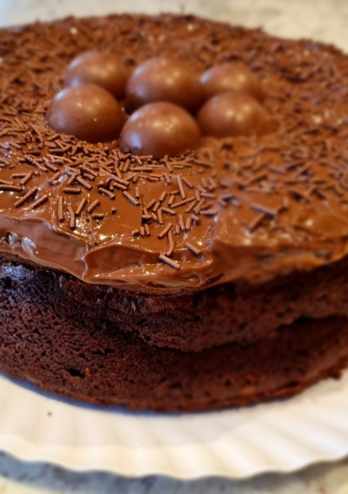 Una foto de Cheesecake de brownie