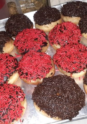 Foto resep Donat empuk tanpa kentang