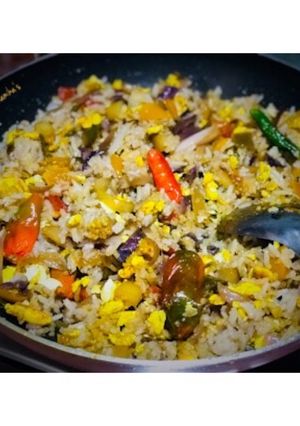 A picture of Bengali: Traditional & Popular Bhath Bhaja 💁🏻‍♀️.