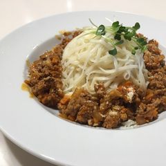 A picture of Japanese style Bolognese.
