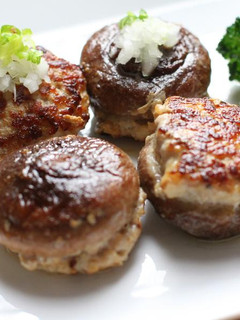 乾煎香菇鑲肉 的食譜成品照片