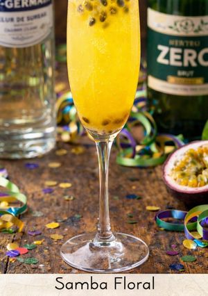 Foto de Samba Floral – Mocktail Franco-Brasileiro