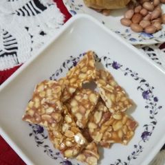 Winter special peanut chikki A picture of Winter special peanut chikki.
