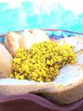 Tofu mexido com farinheira vegan