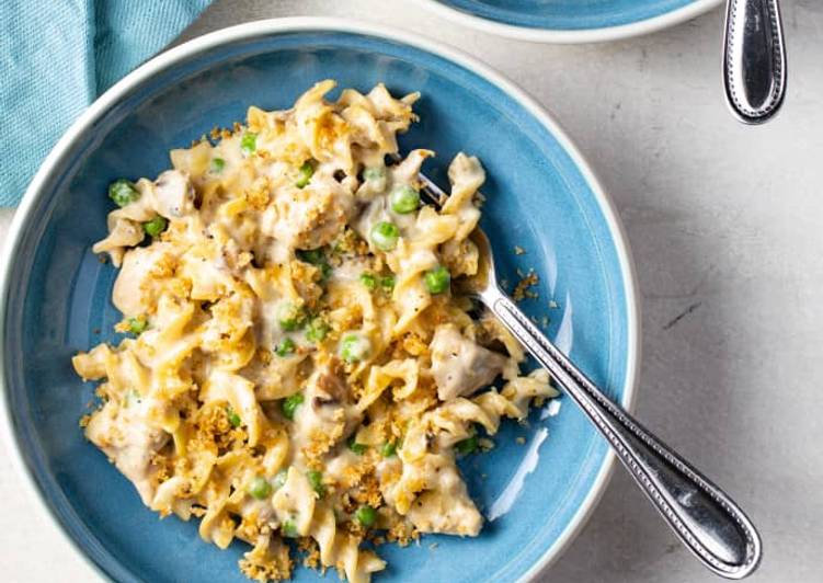 Recipe of Ultimate ATK: Chicken Noodle Casserole for Two