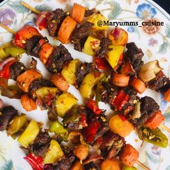 A picture of MY SPECIAL BEEF KEBAB by maryumms_cuisine.