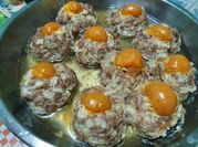 Hình ảnh của xíu mại trứng muối