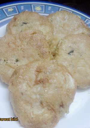 A picture of Chicken Shami kabab.