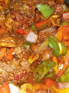 A picture of Beef sauce.