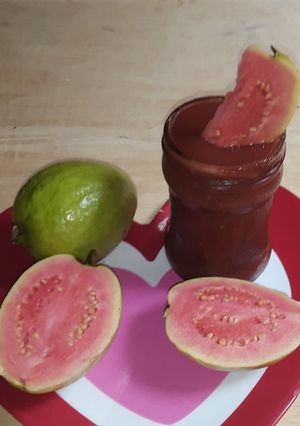 Foto resep Selai jambu biji merah (guava)