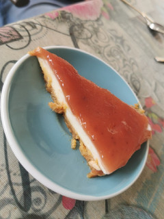 Foto principal de Tarta de queso con galleta gluten free