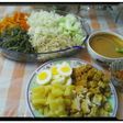 Gado-gado lontong sederhana