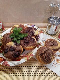 Kakaós muffin 🧁 recept fotója