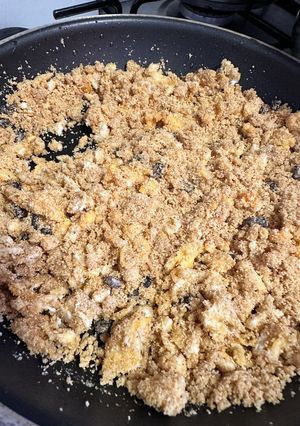 Foto de Farofa com bacon e ovo