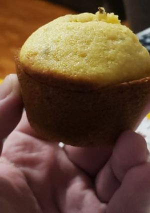 Foto de Muffins de fubá com erva-doce