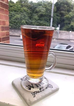 A picture of Beau's Homemade Lemon Tea.