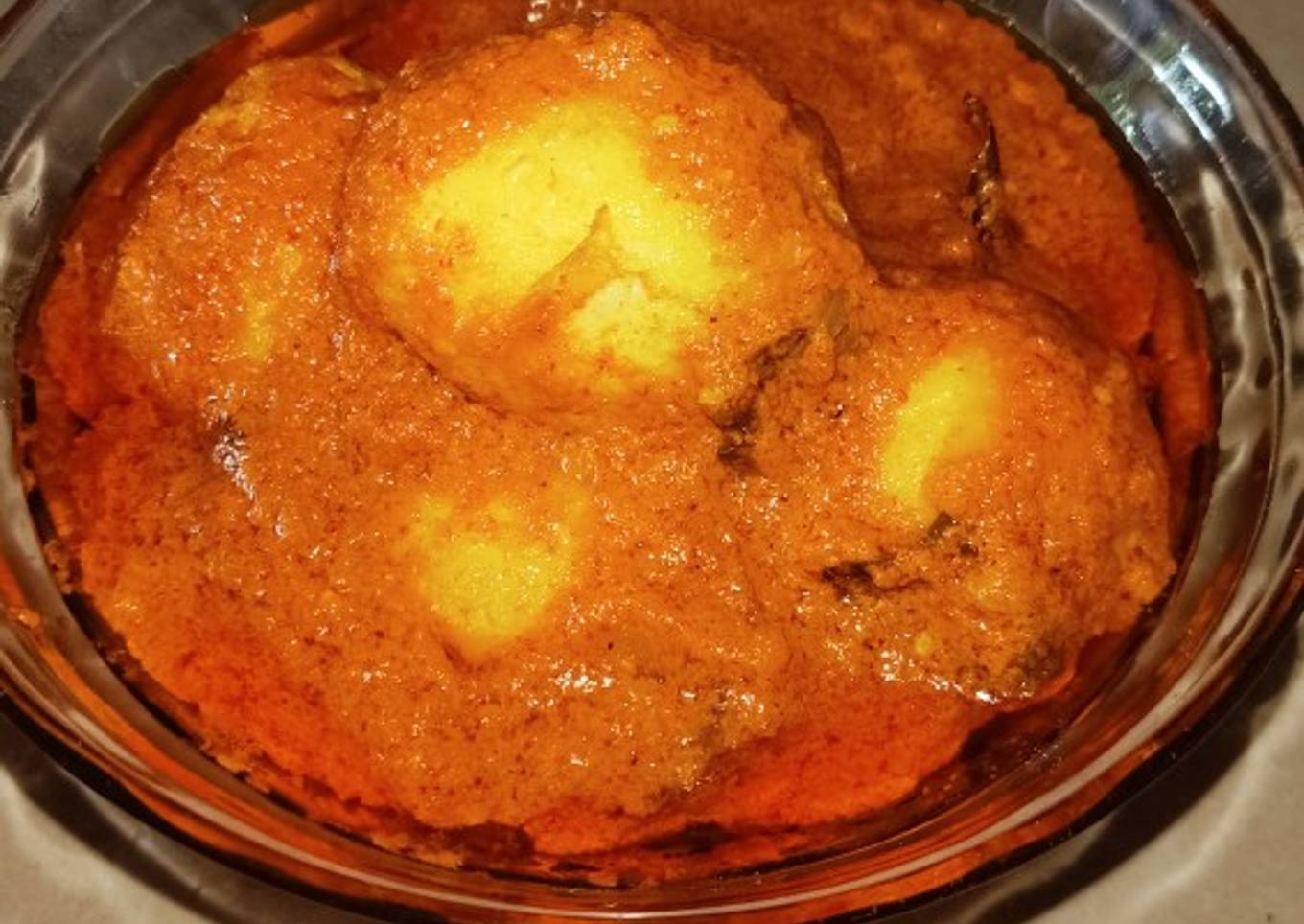 Rendang Telur Simpel