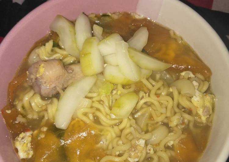 Cara Gampang Menyiapkan Seblak mie macroni yang Lezat