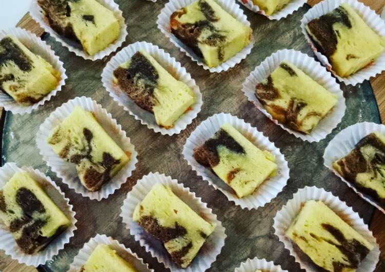 Resep Coffee Mocca Marble Cake Kukus yang Lezat