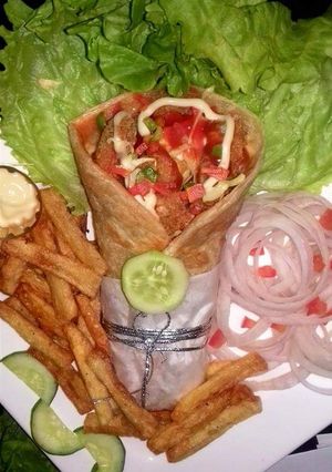 A picture of Zinger Shawarma.