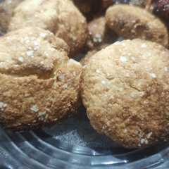 Una foto de Galletas de arroz en copos