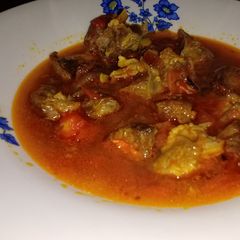 A picture of Beef stew.