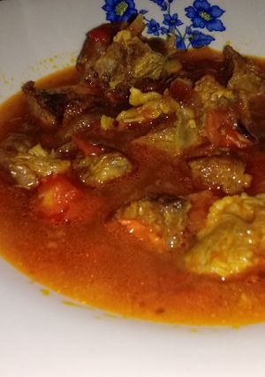 A picture of Beef stew.