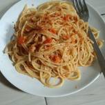 Spaghetti aglio e olio simpel banget