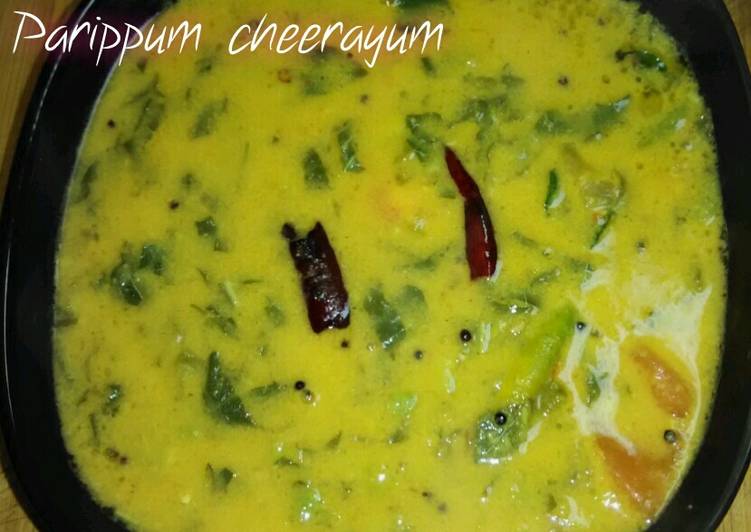 Simple Way to Prepare Quick Parippum Cheerayum