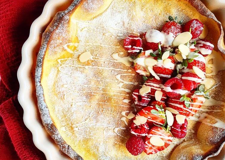 Simple Way to Prepare Any-night-of-the-week Dutch baby pancake