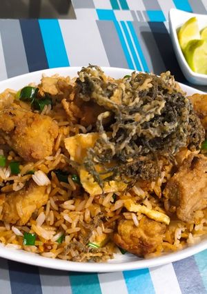 Una foto de Arroz Chaufa de Pescado