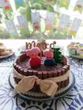 Tarta kit kat de chocolate y trufa - Tarta 1º cumpleaños de Mateo 👶🏻🎂