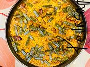 Una foto de arros a la paella
