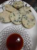 Spinach idli