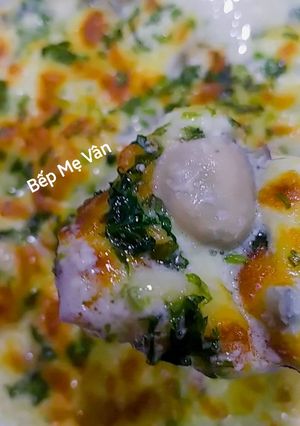 Hình của món Hàu nướng phô mai.