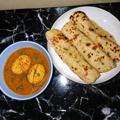 A picture of Easy Homemade Naan (Pan Method).