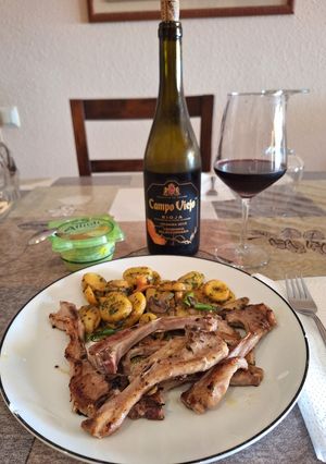 Una foto de Chuletas de cabrito