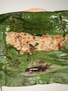 Foto resep Nasi bakar ayam tempe