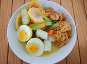 Gambar lontong sayur medan
