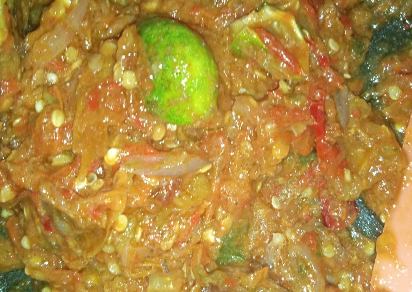 Resep Sambel terasi jeruk limo yang Sempurna