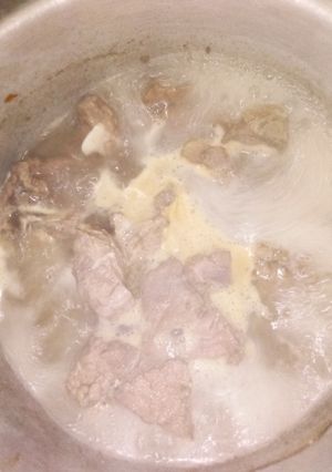 A picture of Bone soup.