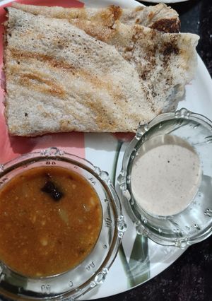 A picture of Plain Dosa.