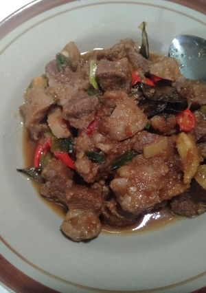 Foto resep Oseng oseng daging sapi manis
