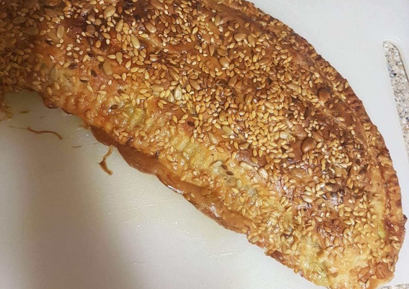 Empanada de pato y pera