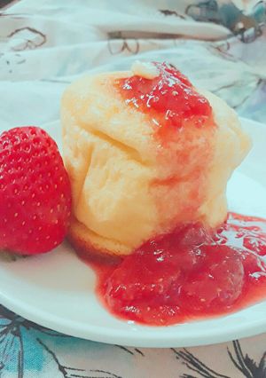Hình của món Pancake kiểu nhật.