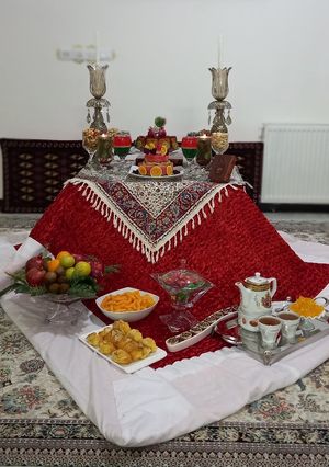 عکسی از دستور یلدای ۱۴۰۰