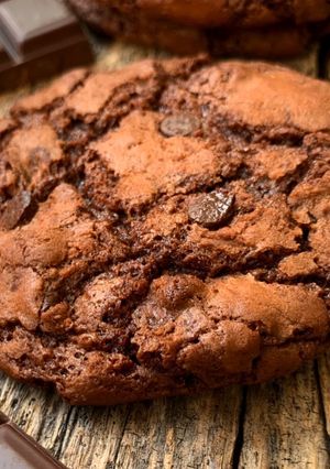 Une photo de Cookies tout chocolat