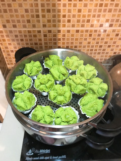 Foto resep Bolu kukus pandan