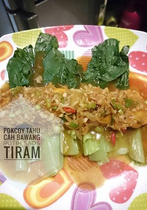 Foto resep Pokcoy Tahu Cah Baput Saus Tiram