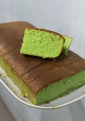 Foto resep Bolu pandan santan
